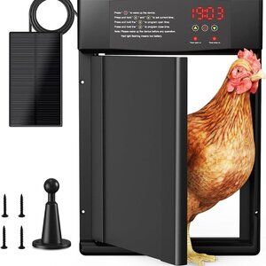 Automatic Chicken Coop Door Solar Powered